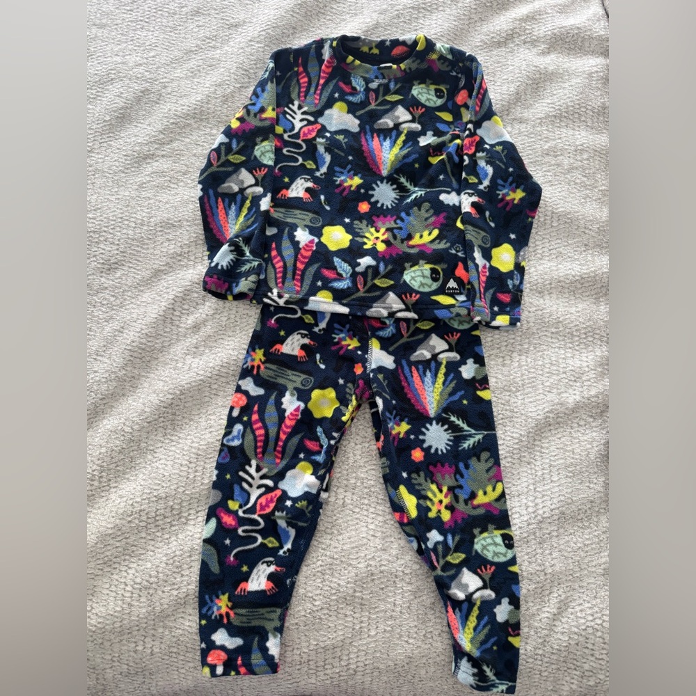 Burton Fleece Baselayer Set, Size 4T